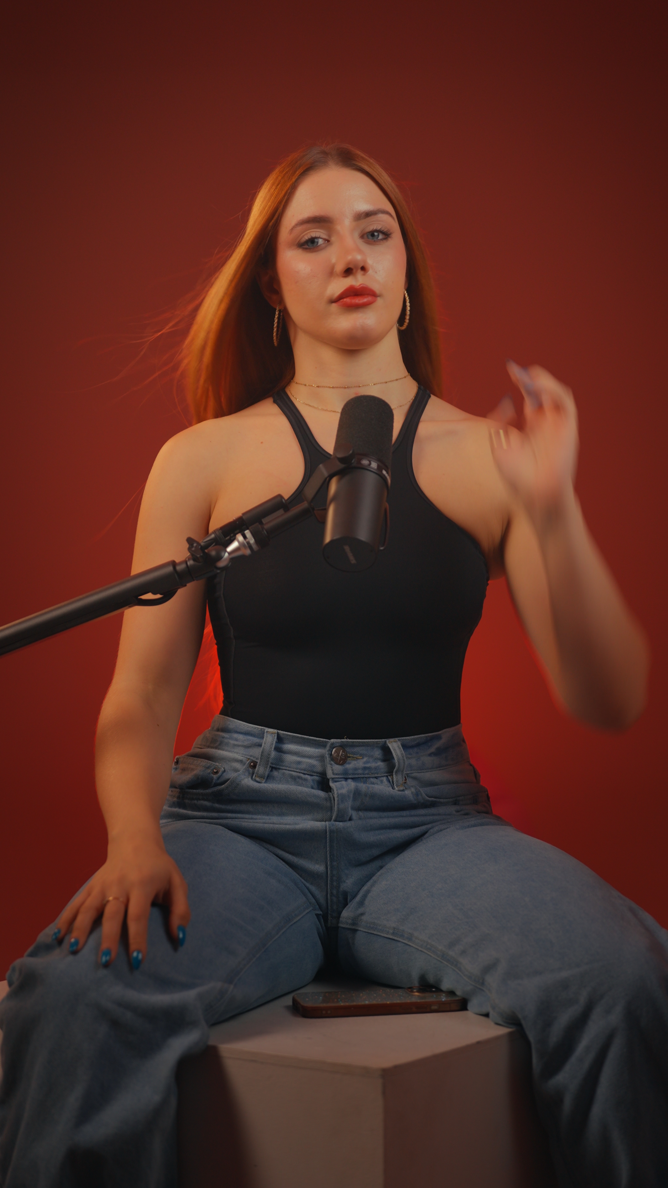 Studio session in Medellín